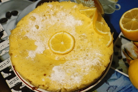 Фото к рецепту: Пп чизкейк лимонно-тыквенный