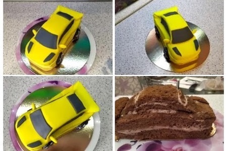 Торт "машина"