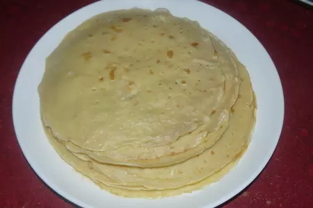 Тонкие блины