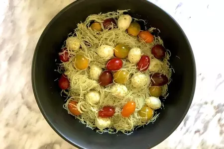 Салат на пасху без яиц