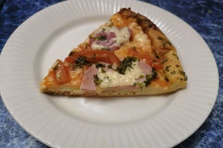 Пицца на сковороде без лепки теста