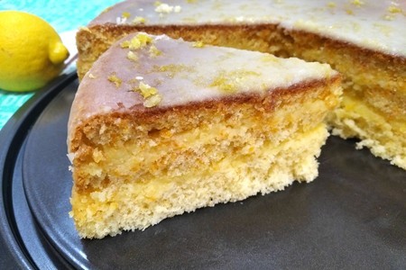 Фото к рецепту: Торт лимончелло