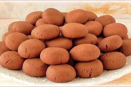 Турецкое шоколадное печенье, рассыпчатое