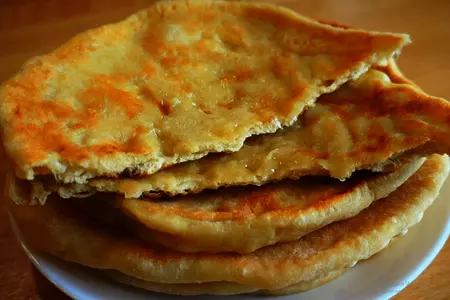 Лепешки с сыром