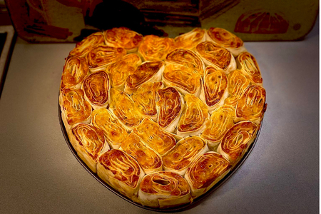 Фото к рецепту: Пирог из лаваша