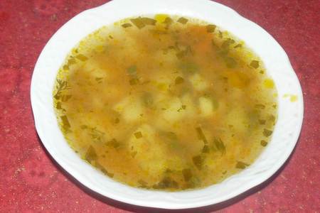 Фото к рецепту: Простой картофельный суп