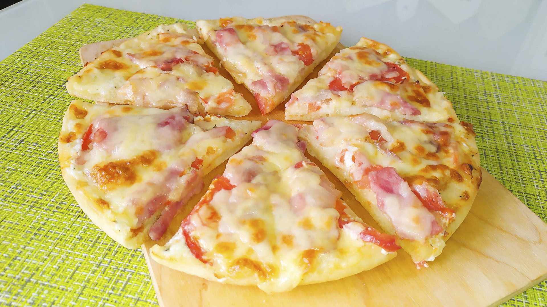 быстрая пицца из сметаны в духовке фото 76