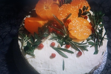 Праздничный домашний торт 