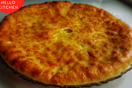 Осетинский пирог с картофелем и сыром "картофджын"
