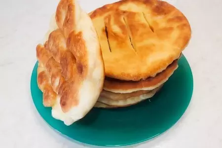 Рецепт пышных лепешек на кефире