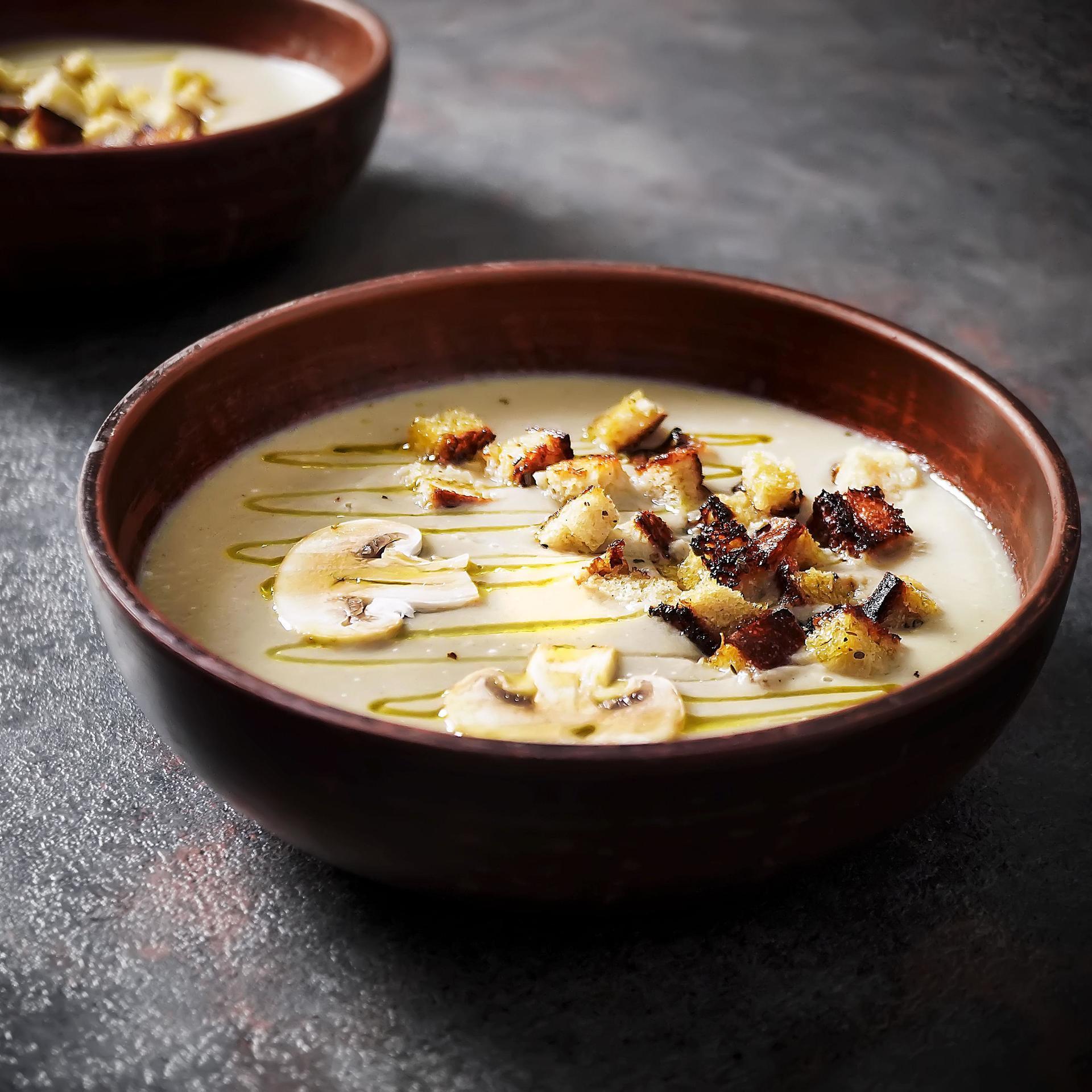 Грибной суп-пюре – пошаговый рецепт с фотографиями