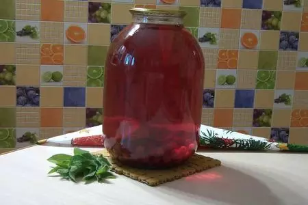 Вишнёвый мохито на зиму