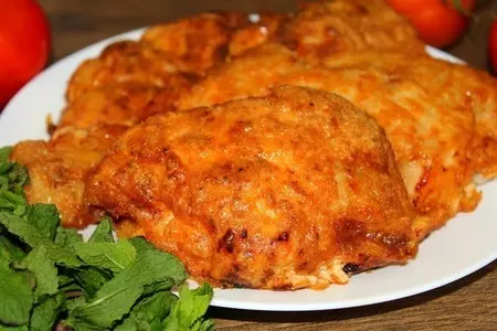Куриные бедра в муке