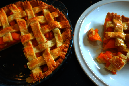 Фото к рецепту: Пирог с абрикосами ( любимый рецепт )