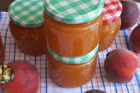 Нежнейший джем из персика за несколько минут
