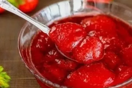 Варенье из клубники без варки ягод