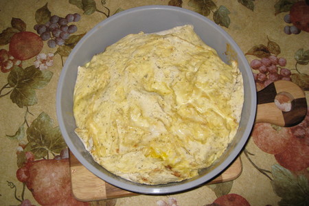 Пирог из лаваша с сыром