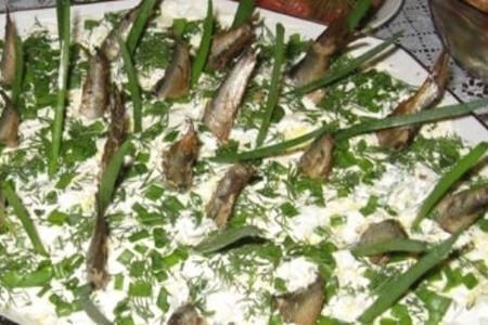 Фото к рецепту: Салат"рыбка"