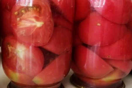 Свежие помидоры на зиму без соли, сахара и уксуса, без варки и стерилизации 