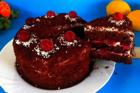Торт "черный принц" простой и быстрый рецепт домашнего торта