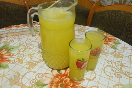 Тыквенный сок с апельсинами