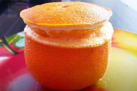Фото к рецепту: Запеченный апельсин #зожныйкулинар