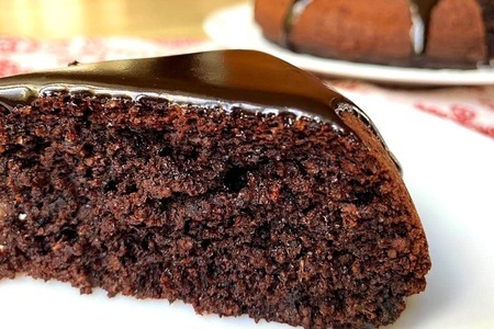 Шоколадный пирог брауни на сковороде