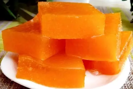 Вкусный и полезный мармелад из тыквы, за полчаса