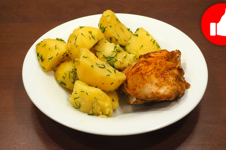 Быстрая картошка с курицей в мультиварке на обед или ужин, вкусный рецепт