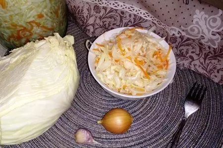 Квашеная капуста без сахара