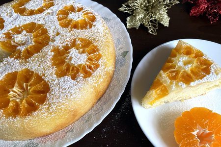 Самый новогодний пирог - пирог с мандаринами