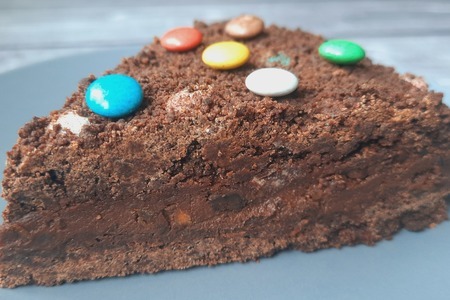 Мега шоколадный пирог с мм's для всей семьи ♥ maryna khvyl