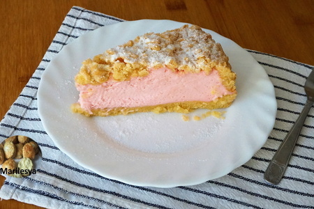 Фото к рецепту: Пирог розовое облачко