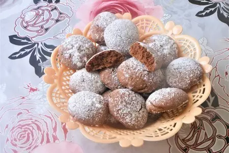 Мягкое шоколадное печенье на воде