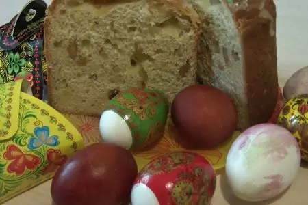 Ароматный заварной кулич