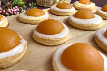 Оригинальное пасхальное печенье с абрикосами