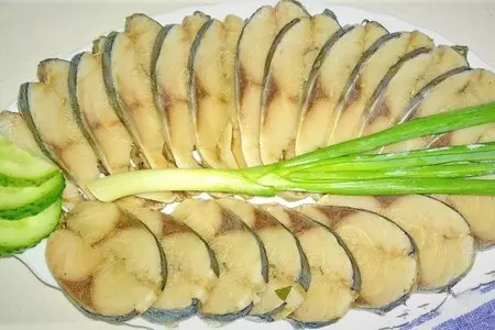 Малосольная скумбрия "мурманское сало"