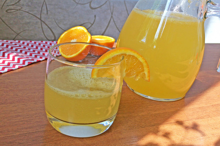 Домашний апельсиновый лимонад
