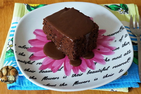Шоколадный пирог с кабачком 
