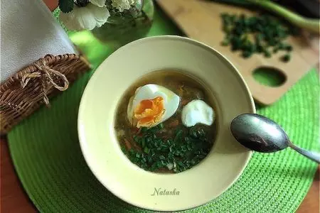 Диетические щавелевые щи с пастой #литкухня #кулинар