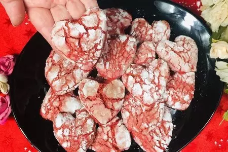 Простой рецепт изысканного печенья "разбитое сердце"