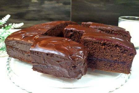 Гибрид шоколадного торта и имбирного пряника