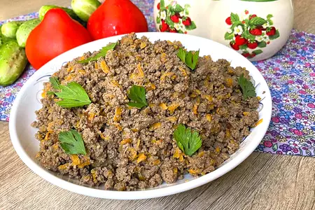 Нежный печеночный фарш без мясорубки