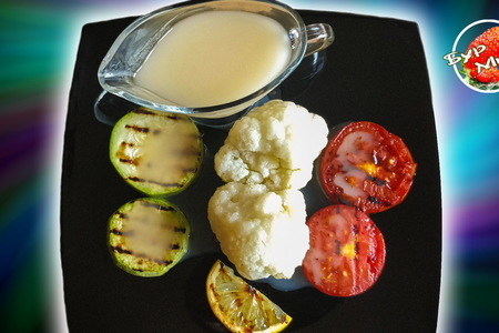 Цветная капуста и кабачки с соусом рецепт 1861 года