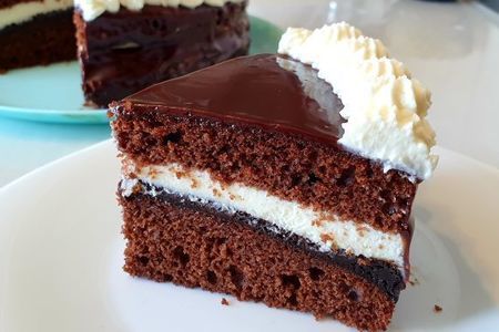 Вкусный шоколадный торт