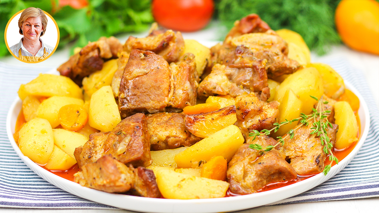10 идеальных способов приготовить картошку с мясом в духовке и на плите