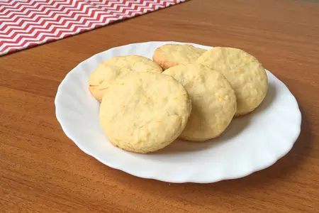 Лимонное печенье