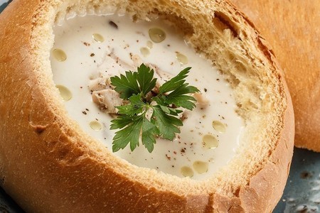 Домашний сырный суп с плавленым сыром