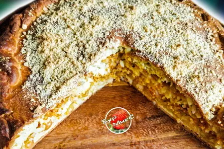Вкуснейший татарский пирог - губадия с кортом
