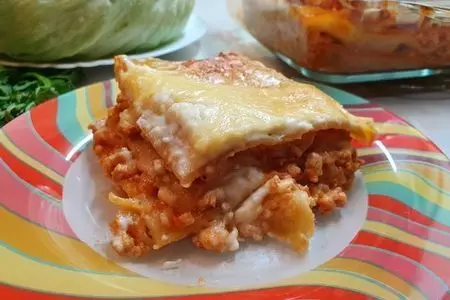 Лазанья классическая с фаршем